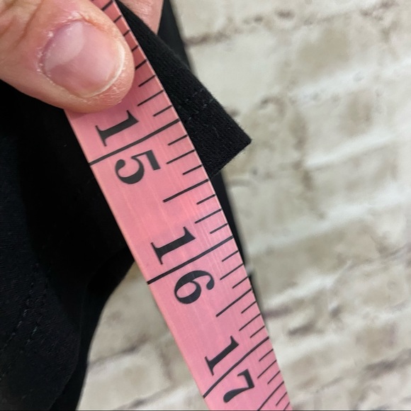 Cynthia Rowley black white lined button down large - Picture 7 of 9